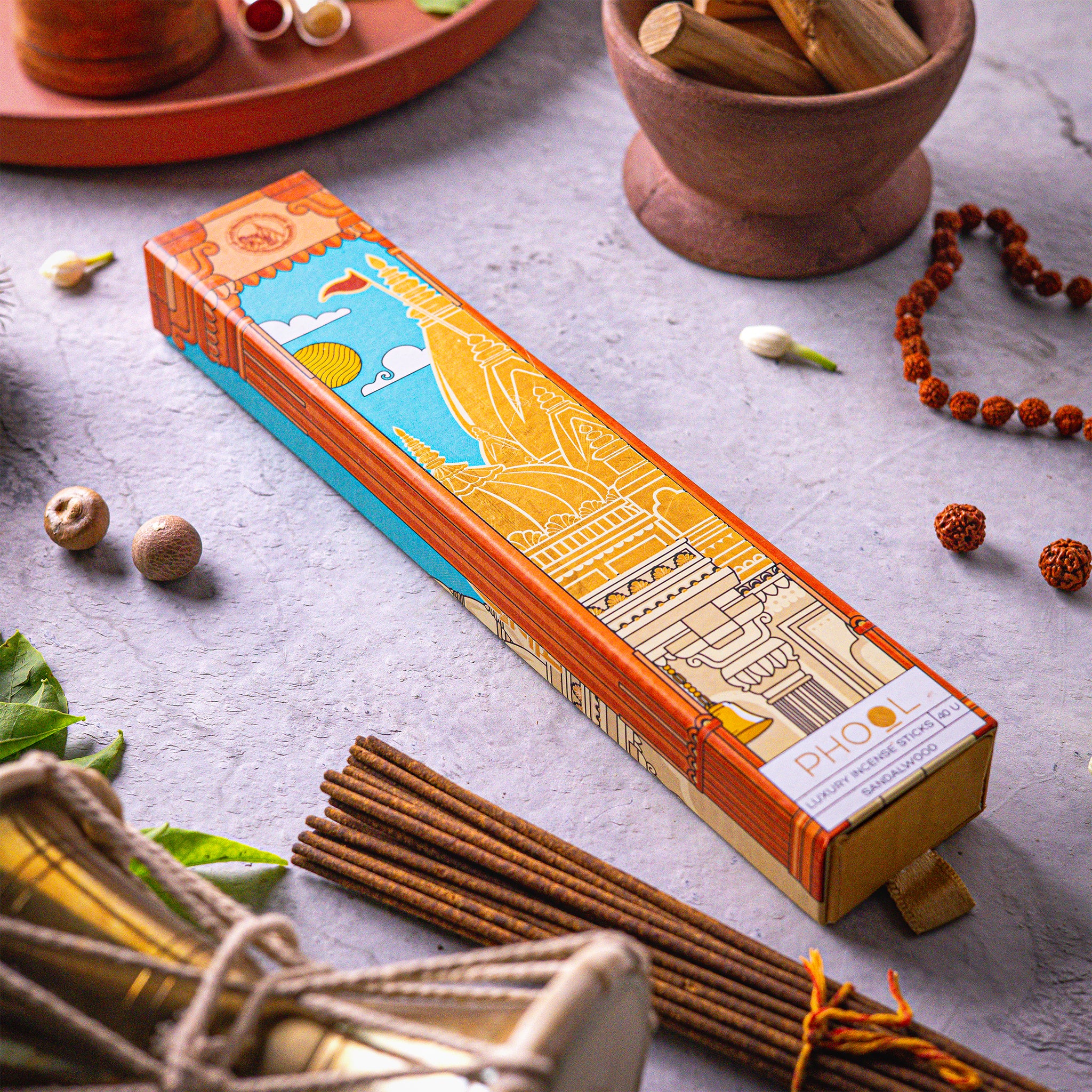 Phool KVT  Sandalwood Incense Sticks - Image 4